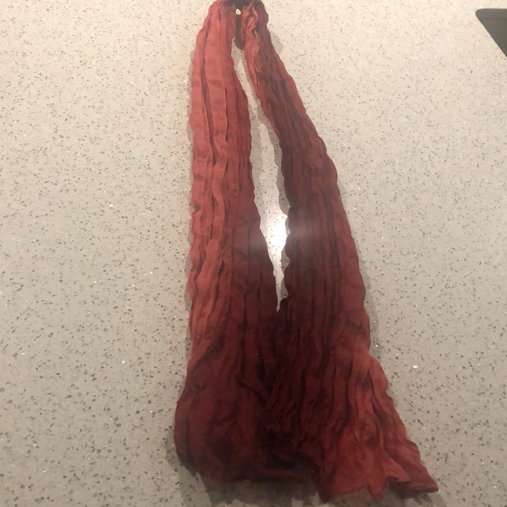 Red scarf